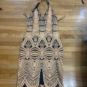 Lavish Alice halter dress size 14